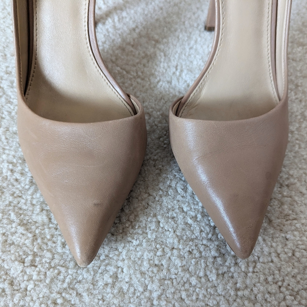MICHAEL Michael Kors Nude Tan Pointed-Toe Stiletto Heels - Picture 2 of 8